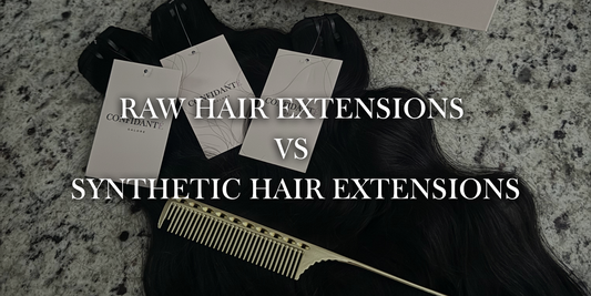 What’s the Difference Between Raw Hair Extensions and Synthetic Hair Extensions?