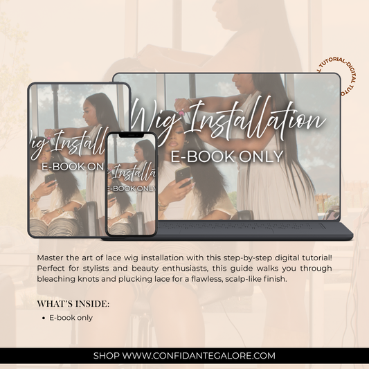 Wig Installation  (E-book Only)