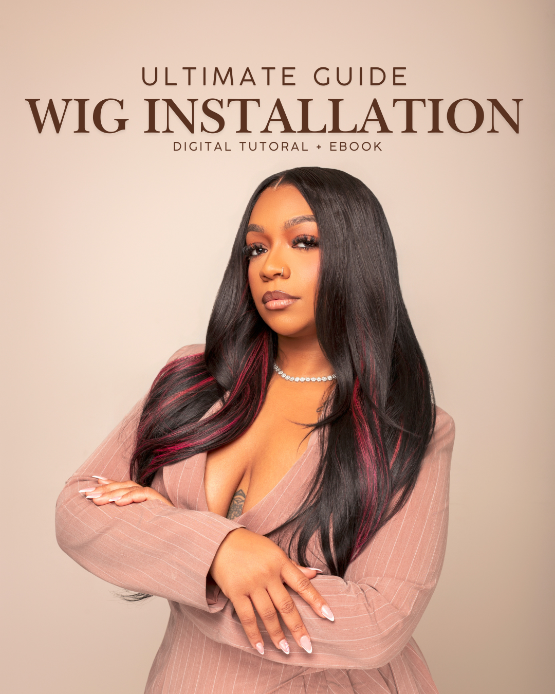 Wig Installation  (Digital Tutorial and E-book)